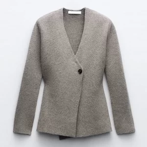 Women Wool Blend Cardigan Sweater